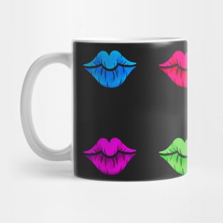 Neon Lips Mug